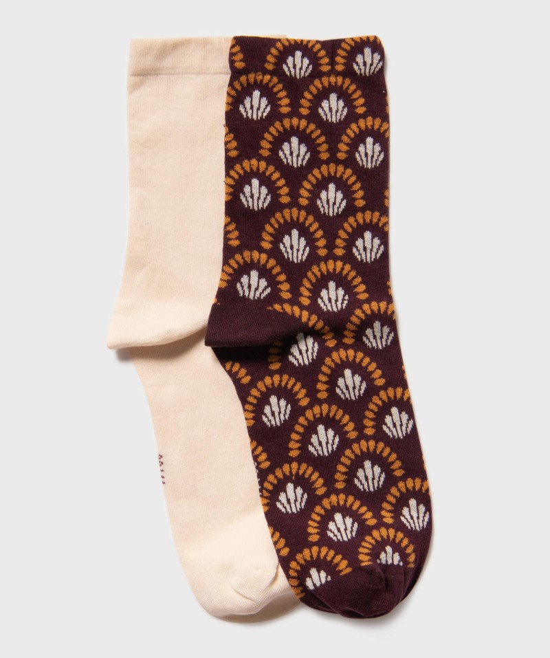 CHAUSSETTE TIGE H FCH CUDOR ROU