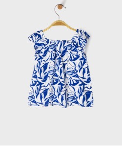 BLOUSE MC BDF 53WIP 53WIP BLEU