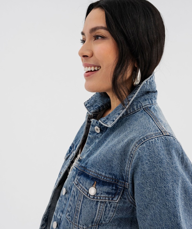 VESTE FEV 01WOBO 01WOBO BLEU VI