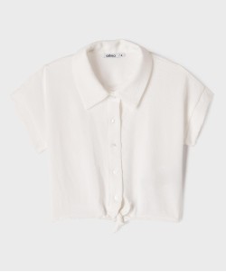 CHEMISE ML FIE CUSOZ BLANC ST