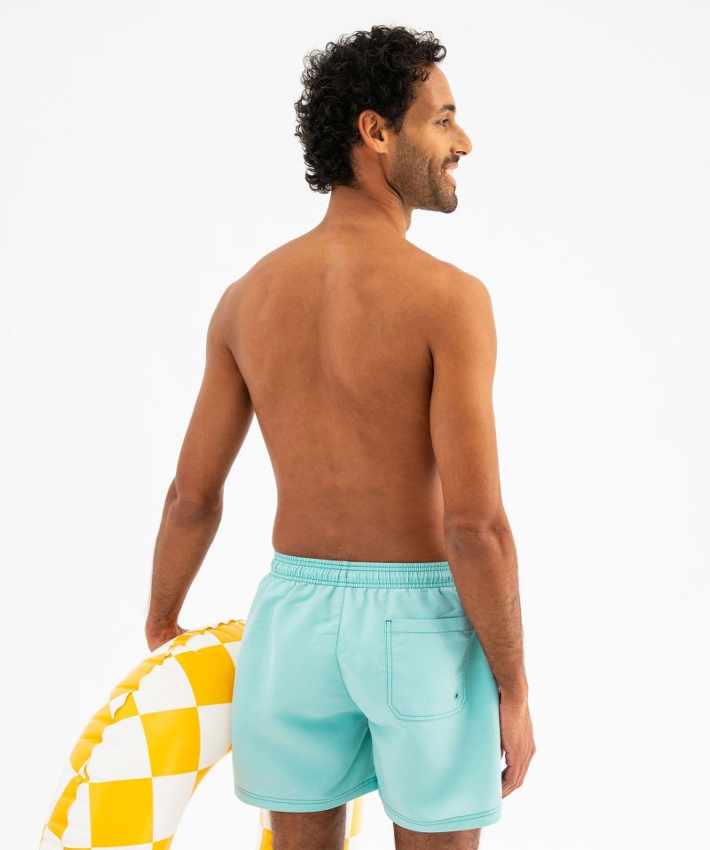 Short De Bain Uni JJ Rebel Jrebhawaii Homme - Style Classique Et Confortable