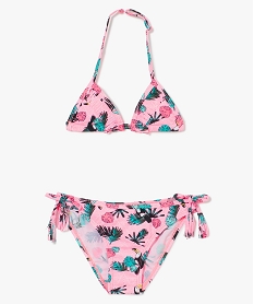 GEMO Maillot de bain fluo à motifs toucans beige vif