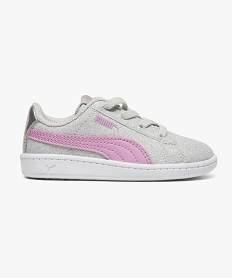 GEMO Baskets pailletées à lacets - Puma Rose