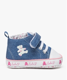 GEMO Chaussons de naissance en denim - Lulu Castagnette bleu chine