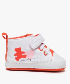 GEMO Chaussons de naissance bébé fille bicolores – Lulu Castagnette blanc standard