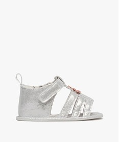 GEMO Sandales de naissance bébé fille - Lulu Castagnette blanc standard