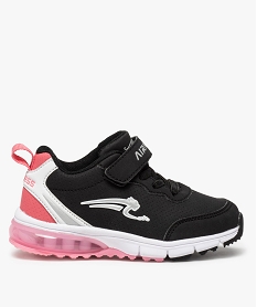 GEMO Baskets fille bicolores semelle à bulle d’air - Airness rose standard