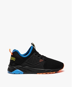 GEMO Baskets garçon avec détails fluo – Kappa San Diego noir standard