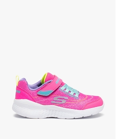 GEMO Baskets fille en mesh et fils brillants – Skechers Snap Sprints rose standard