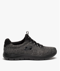 GEMO Baskets homme en maille souple – Skechers Summit noir vif