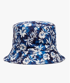 GEMO Bob enfant fleuri anti-UV UPF50+ Bleu