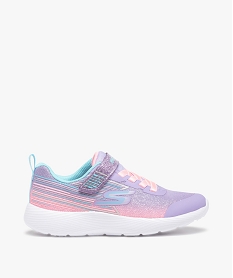 GEMO Baskets fille running pailletées – Skechers violet standard